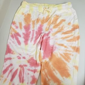 pastel tie dye sweat pants